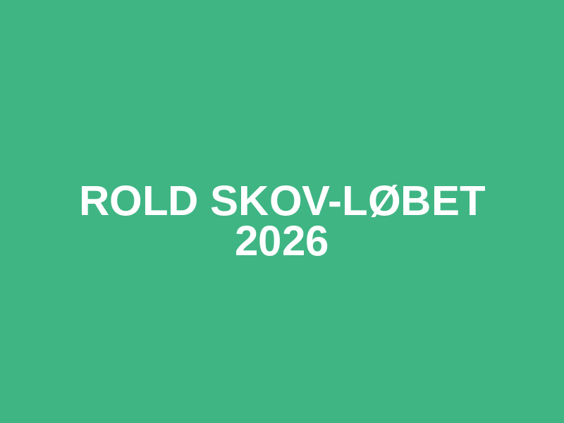 Rold Skov-løbet 2026 Logo