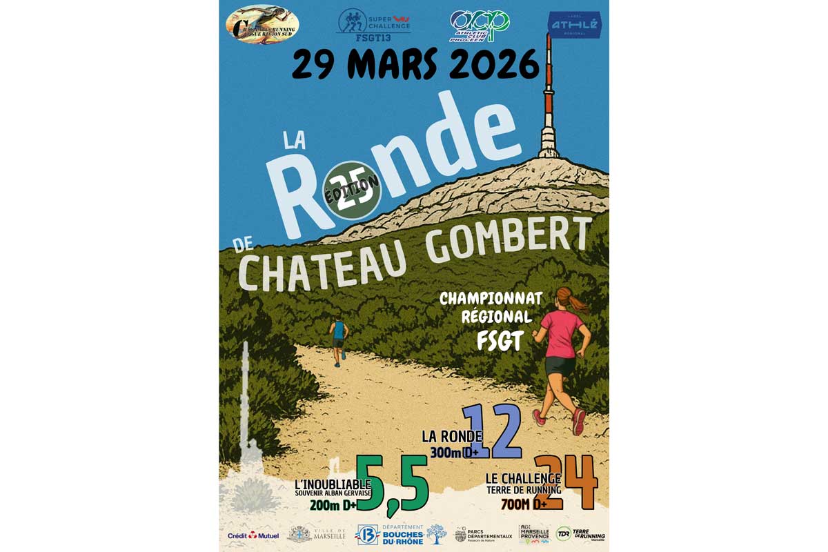 Ronde de Château Gombert Logo