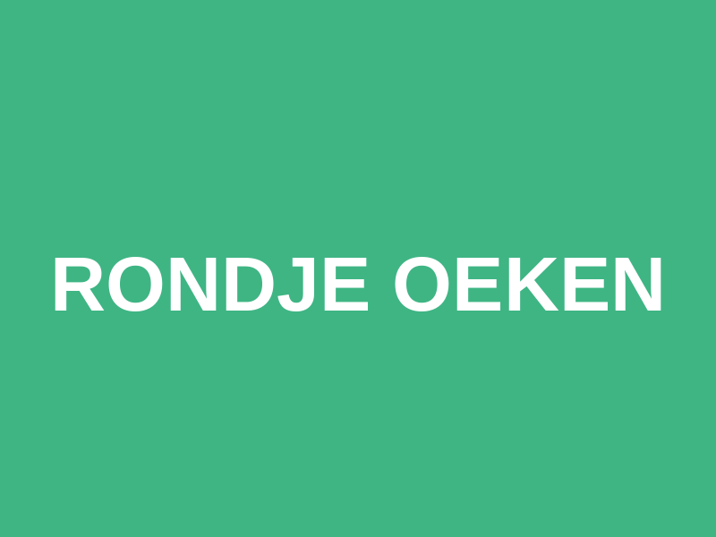 Rondje Oeken