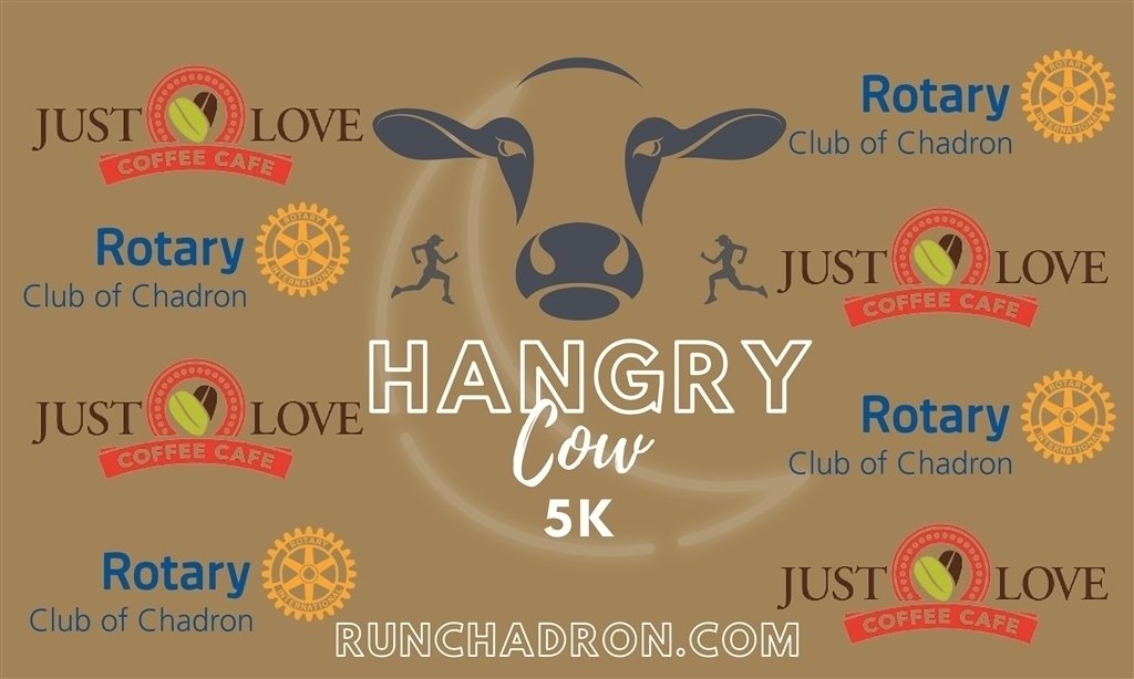 Rotary Hangry Cow 5k Presented by Just Love Coffee Logo