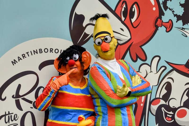 Round the Vines Fun Walk / Run Logo