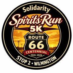 Route 66 Run - Stop 4 Wilmington Logo