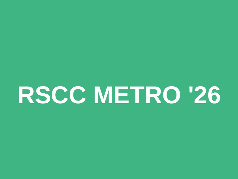 RSCC Metro '26
