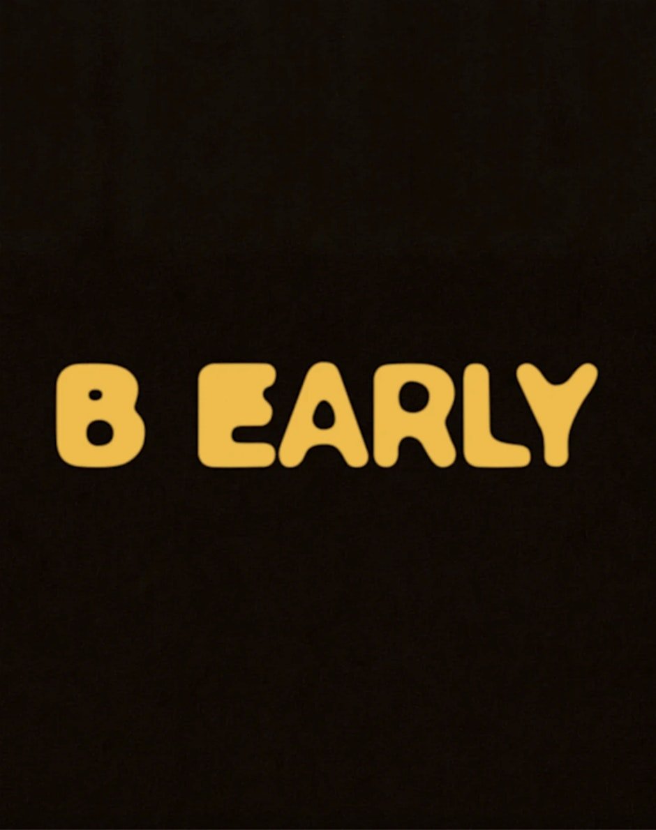 RSVP through Sweatpals: B EARLY Friday Long Run Logo