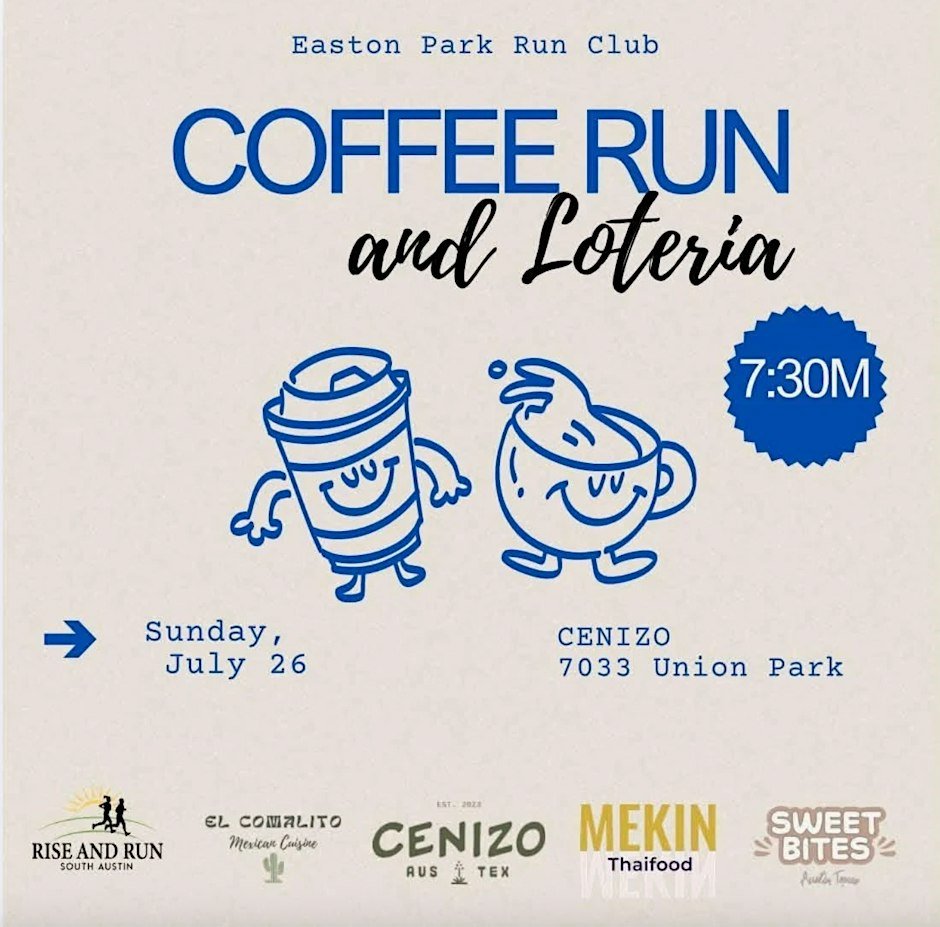 RSVP through Sweatpals: Coffee Run