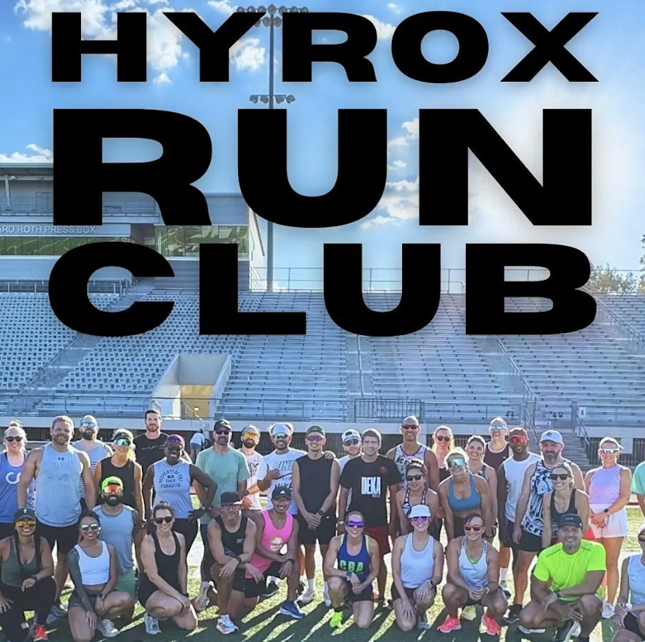 RSVP through Sweatpals: HYROX RUN CLUB