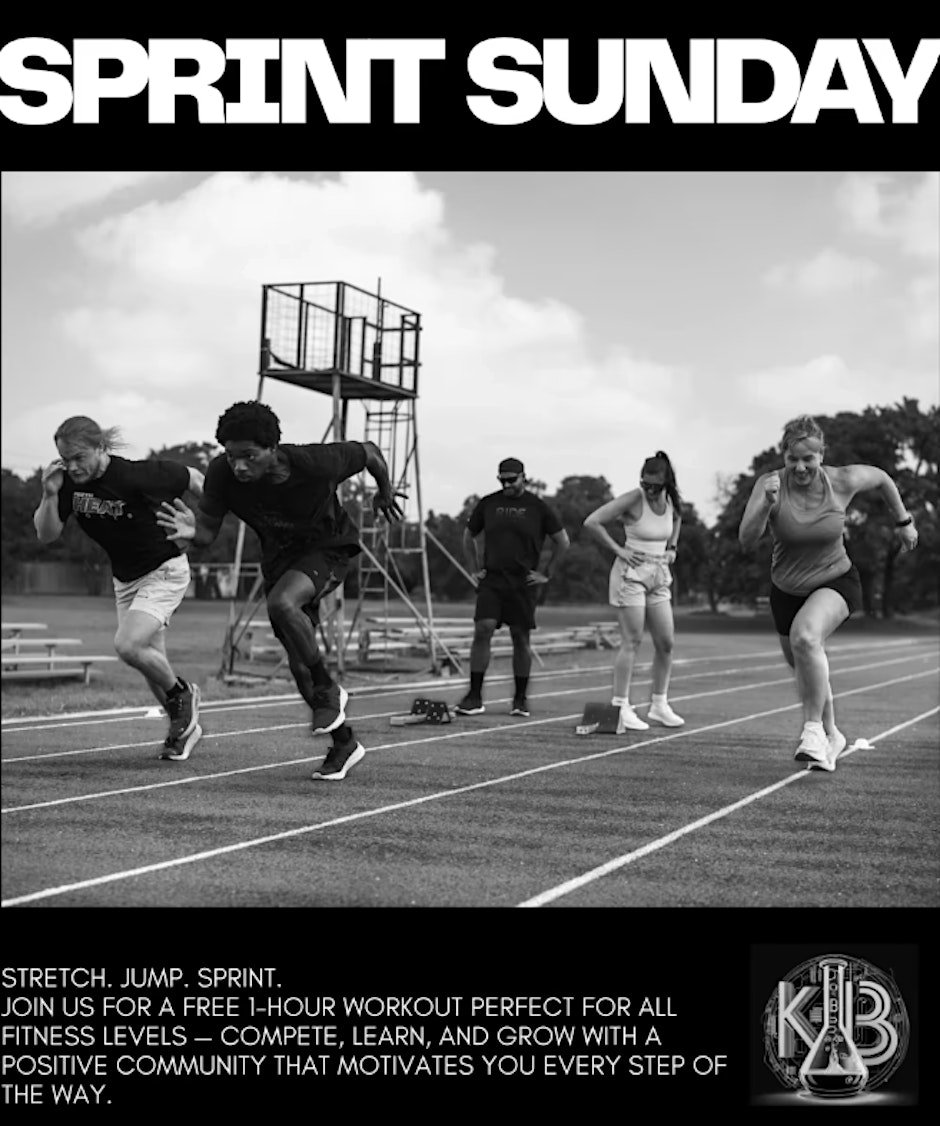 RSVP through Sweatpals: Sprint Sunday