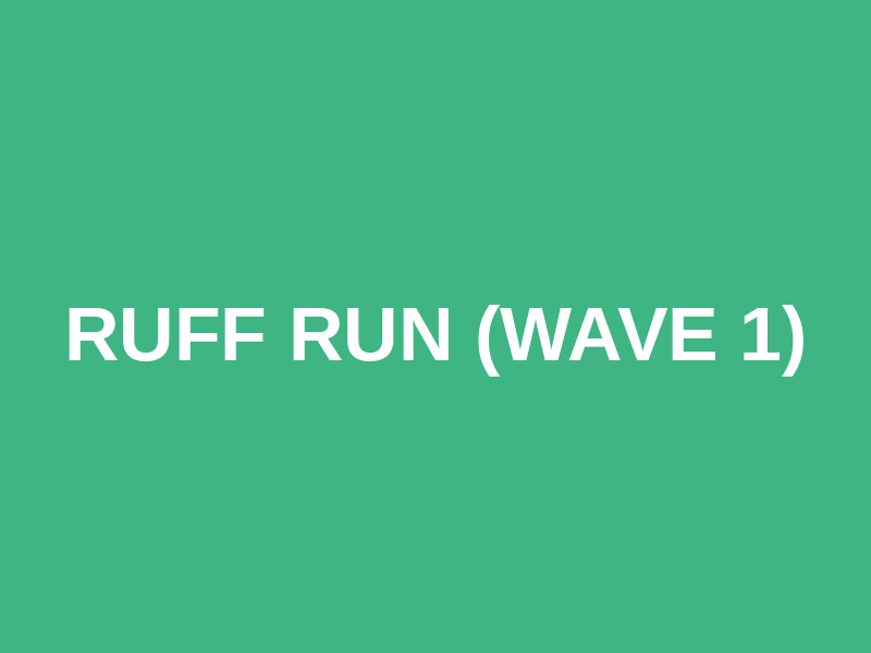 Ruff Run (Wave 1) Logo