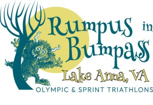 Rumpus in Bumpass Triathlon Logo