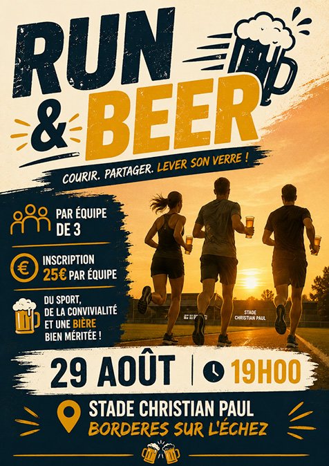 RUN AND BEER