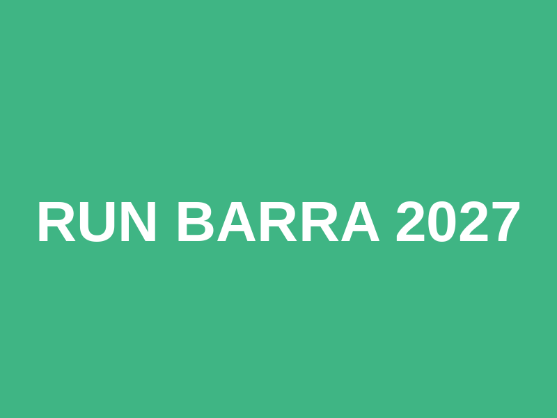 Run Barra 2027