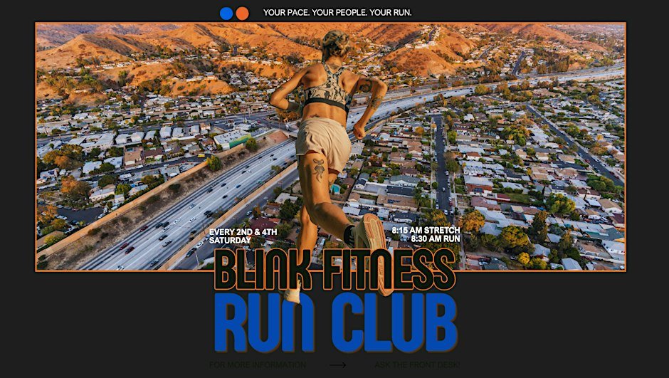 Run Club - Blink Fitness Burbank