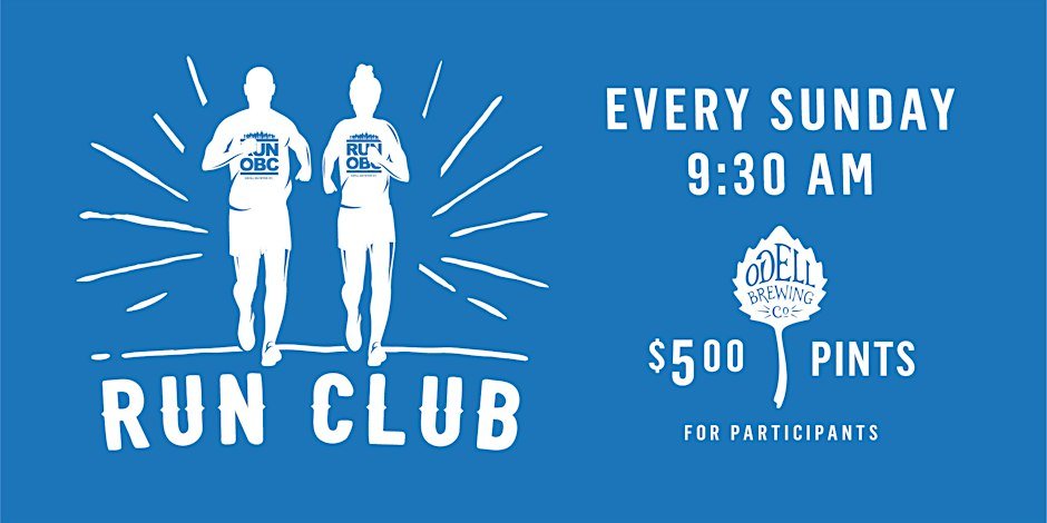 Run Club - Odell Sloan's Lake Logo