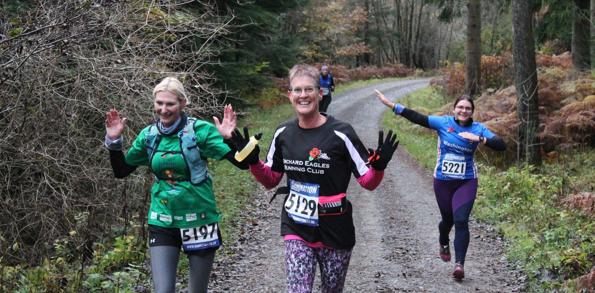 Run Durham Hamsterley Remembrance 10 Miler & 5 Miler Logo