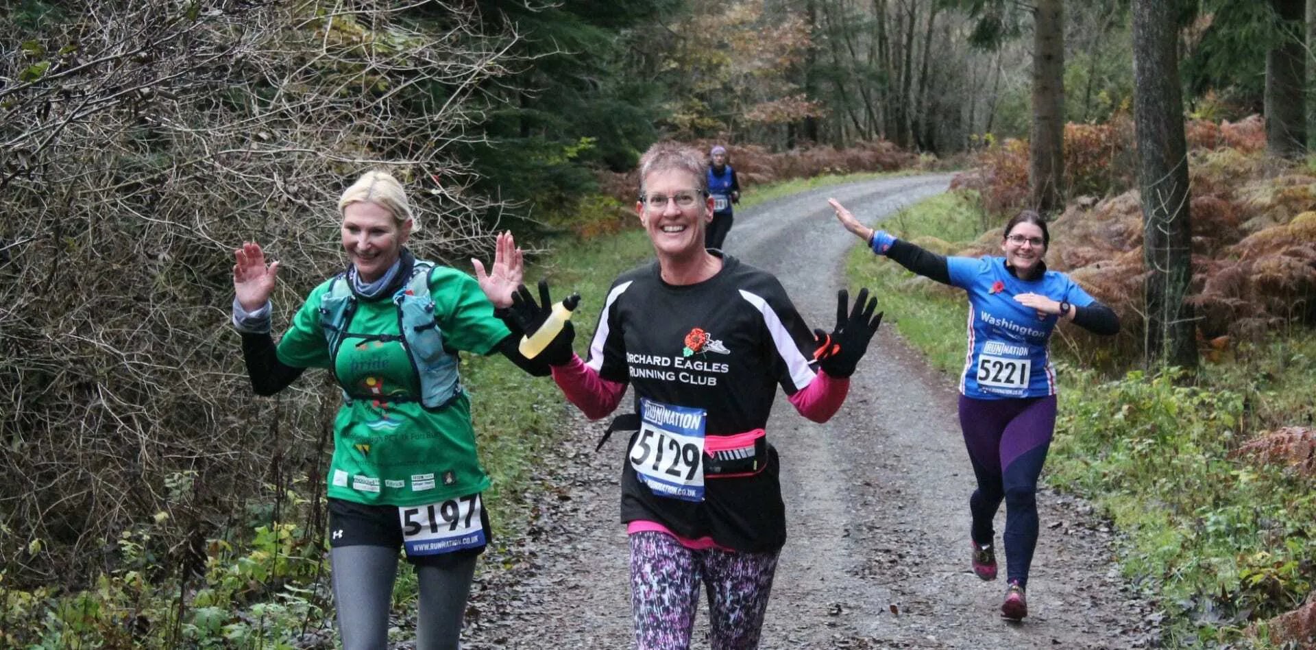 Run Durham Hamsterley Remembrance Day 5 & 10 Miler 2026 Logo
