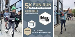 Run for BEER - Solemn Oath Brewery Logo