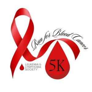 Run for Blood Cancer 5k Run/Walk Logo