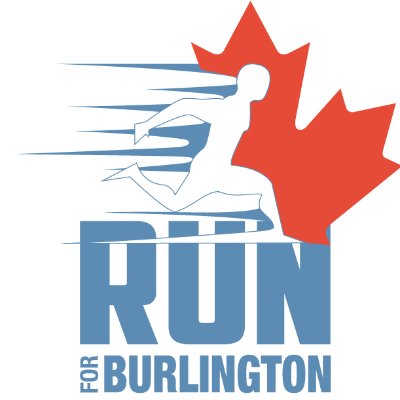 Run for Burlington 2026 Logo