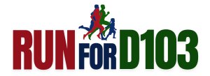 Run for D103 5K Run/Walk Logo