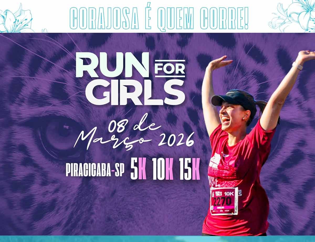 Run for Girls - Piracicaba Logo