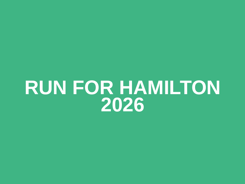 Run for Hamilton 2026