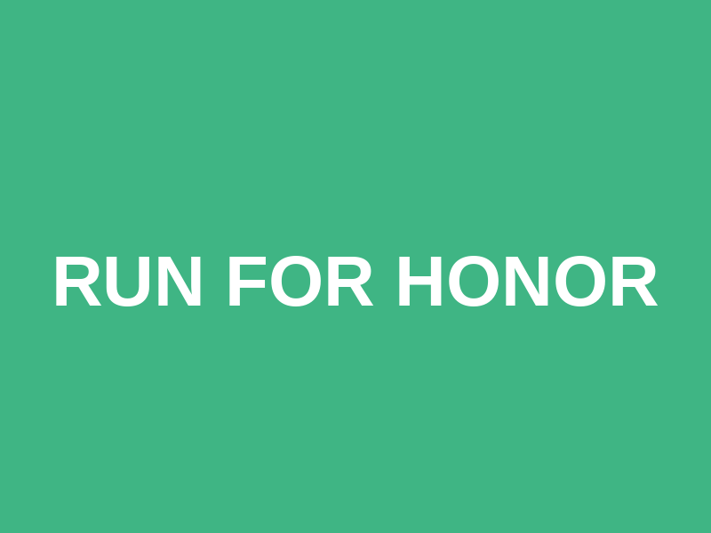 Run for Honor Logo