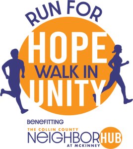 Run for Hope! Walk in Unity Logo