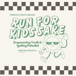 Run for Kids' Sake 5k Benefitting Big Brothers Big Sisters of the Upstate Logo