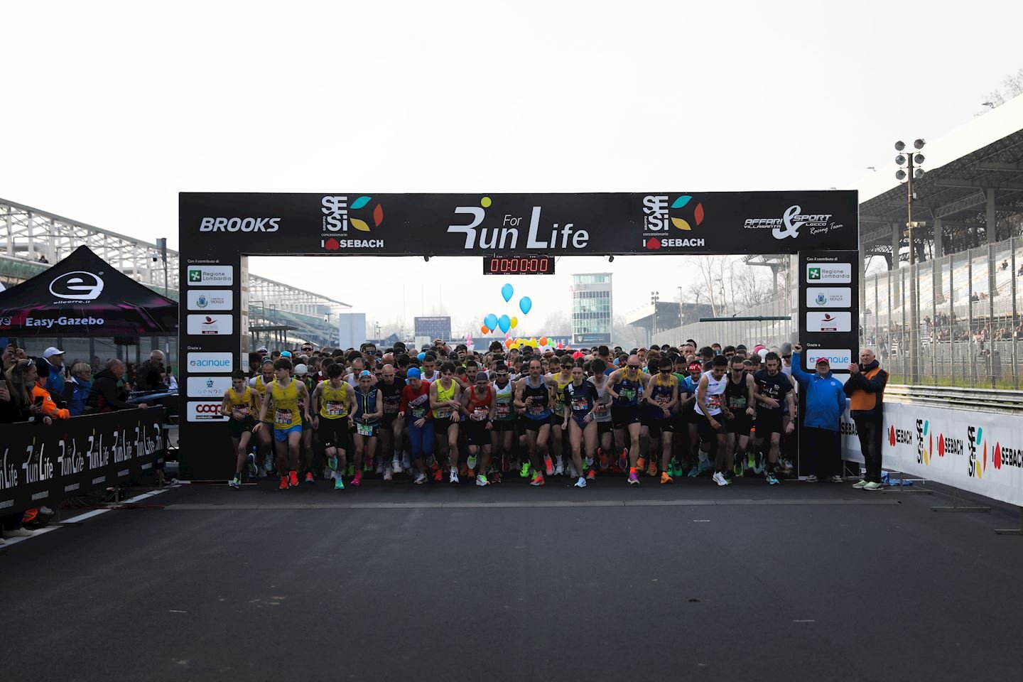 Run For Life - Half Marathon & 10k - Monza F1 Circuit