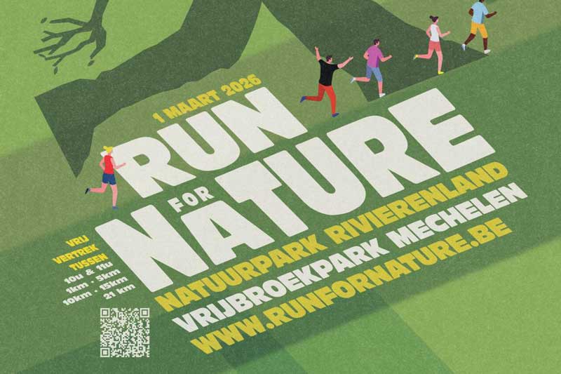 Run For Nature Rivierenland Logo