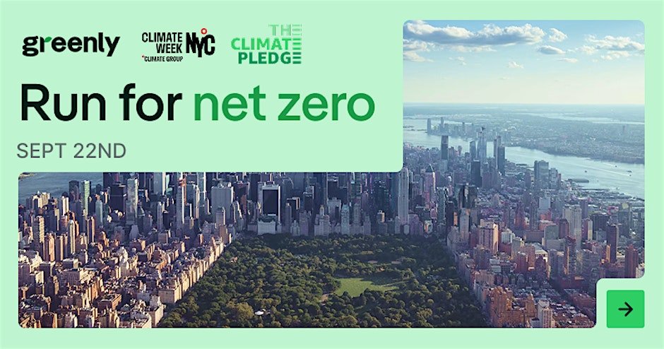 RUN FOR NET ZERO - Greenly x The Climate Pledge 2026