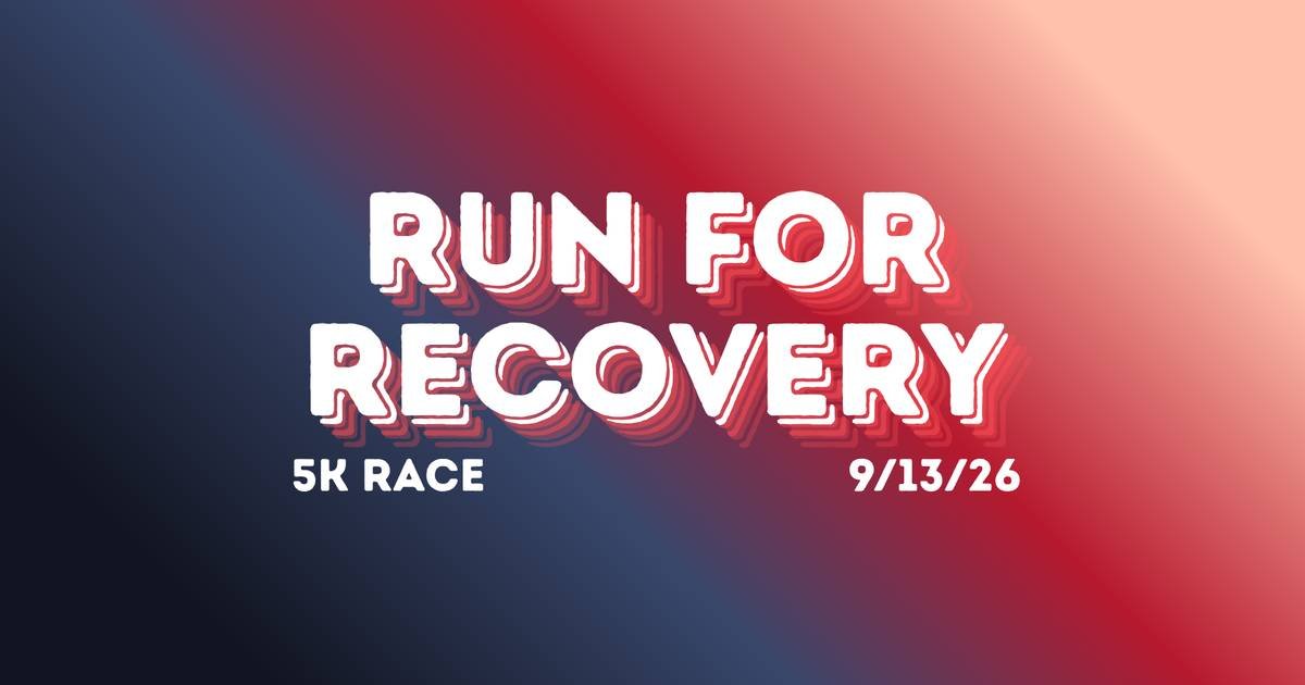Run for Recovery 2026 Logo