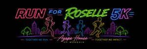 Run for Roselle 5K: Battle of the Decades – 70s • 80s • 90s Logo