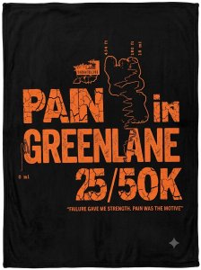 Pain In Green Lane 25K and 50K Logo
