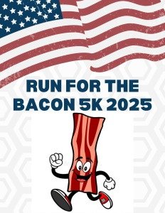 Run For The Bacon Logo