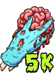Run For The Brains! Logo