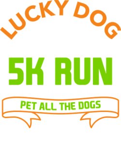 Run for the Dogs 5k  - Palm Beach Logo