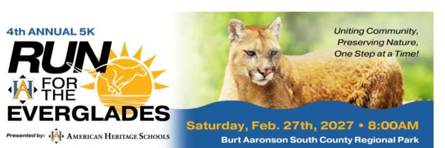 Run For The Everglades 5k