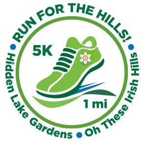 RUN FOR THE HILLS! Logo