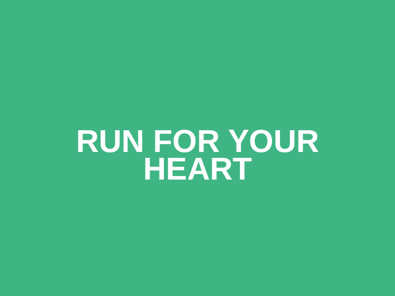 RUN FOR YOUR HEART Logo