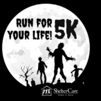 Run For Your Life - Eugene, OR Logo