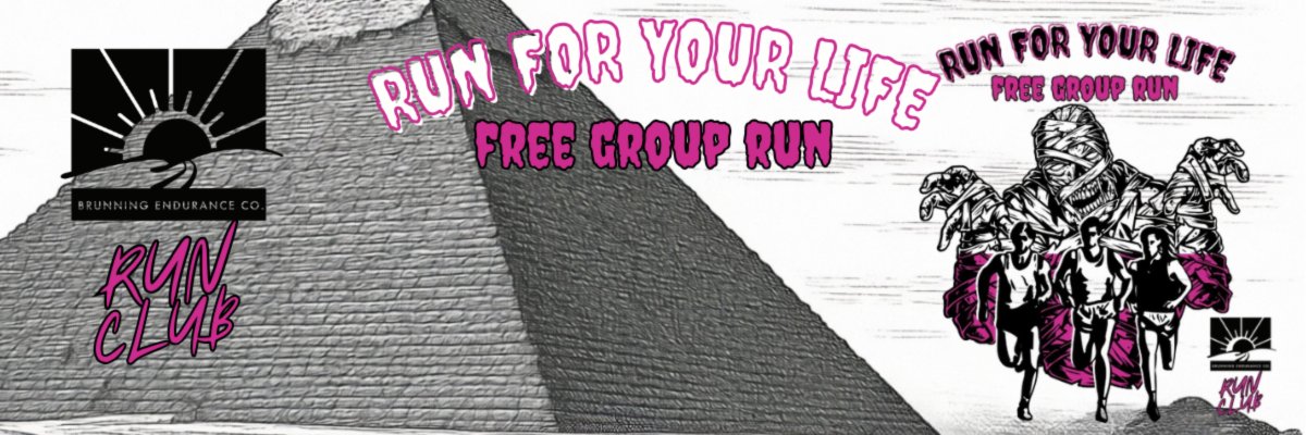 Run For Your Life! Free Halloween Group Run!