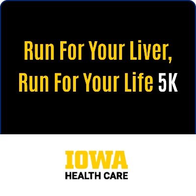 Run for your liver, run for your life (5k) Logo