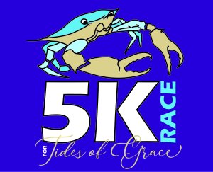 Run into summer 5K Race for Tides of Grace Logo