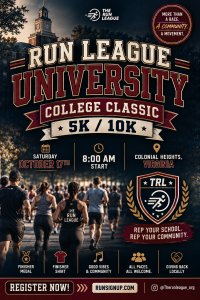 Run League University: College Classic 5K & 10K