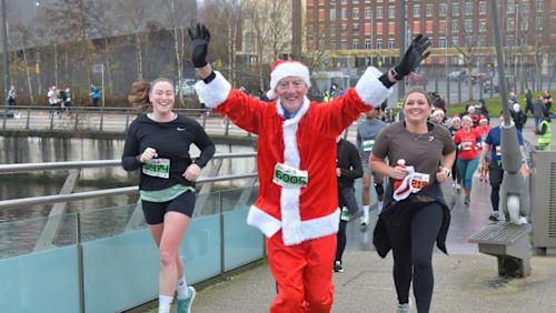 Run Media City Christmas 5k, &  10k December 2026 Logo