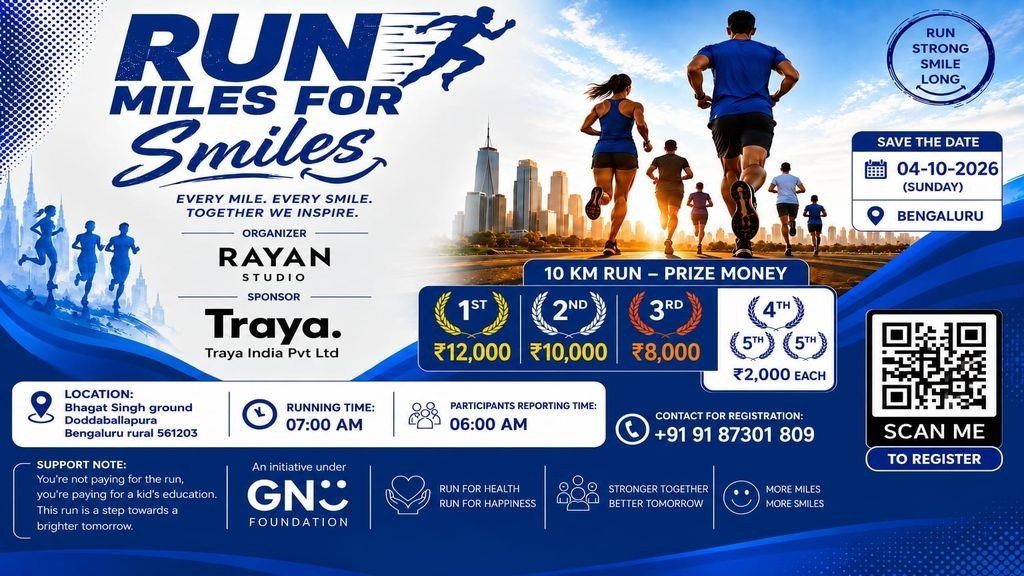 Run Miles For Smiles