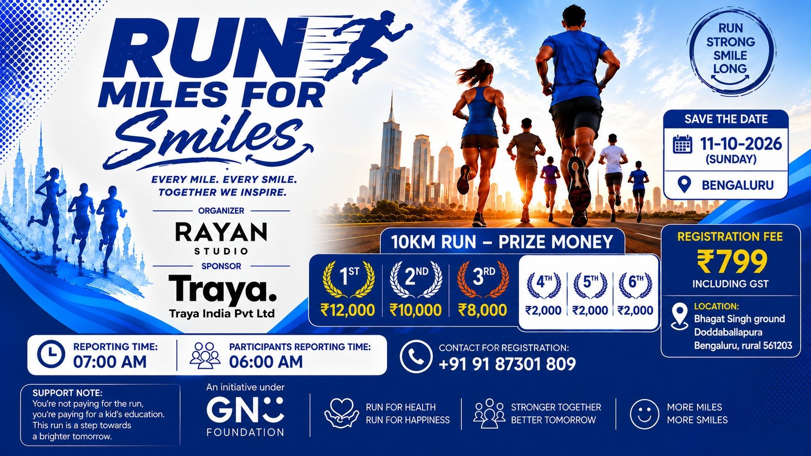Run Miles For Smiles