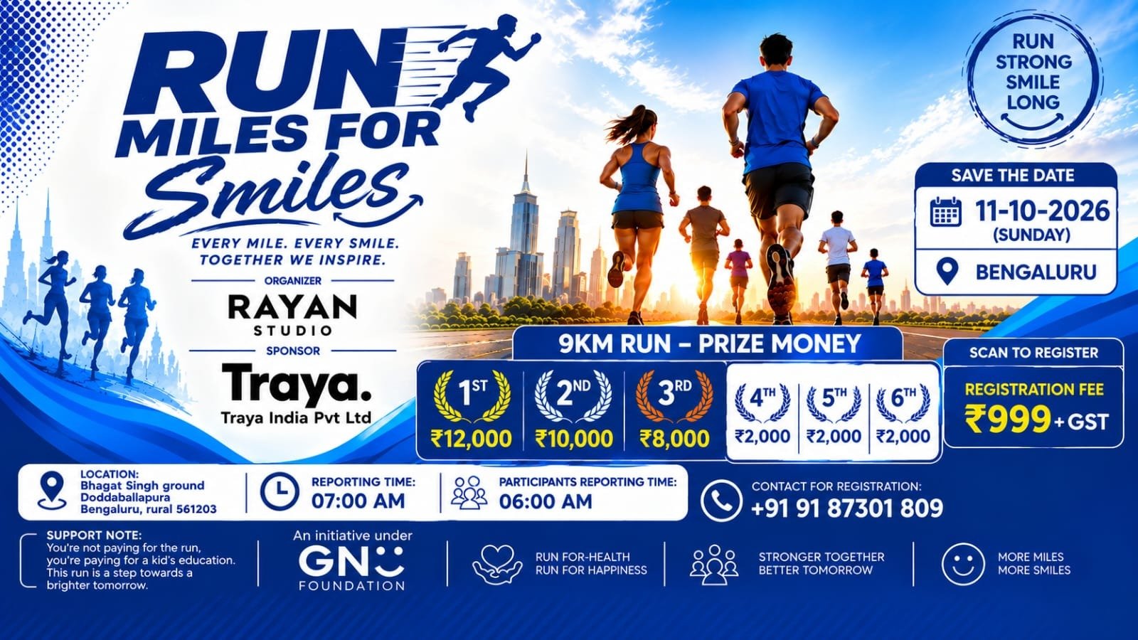 Run Miles For Smiles
