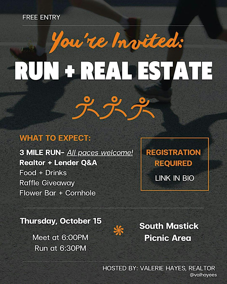 Run + Real Estate Logo